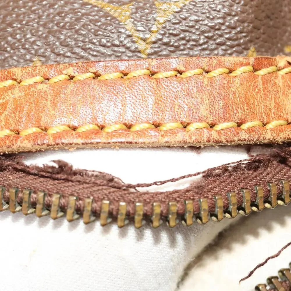 LOUIS VUITTON Monogram Sac Spool 45 Boston Bag M41624